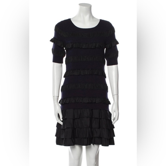 MARC by Marc Jacobs navy black sweater scoop dress women’s‎ size XS - Picture 1 of 8